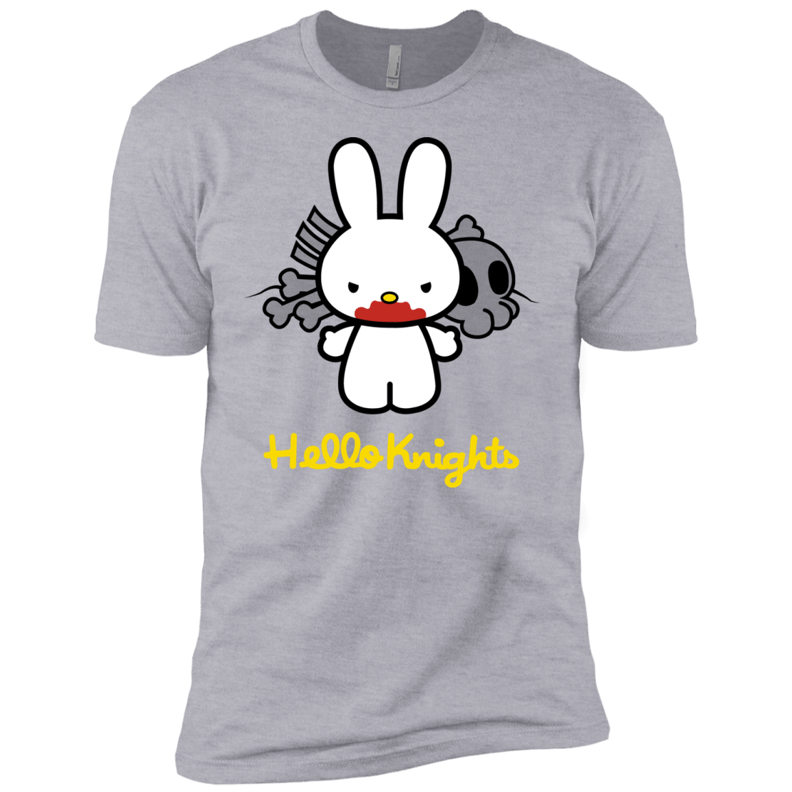 T-Shirts Heather Grey / YXS Hello Knights Boys Premium T-Shirt