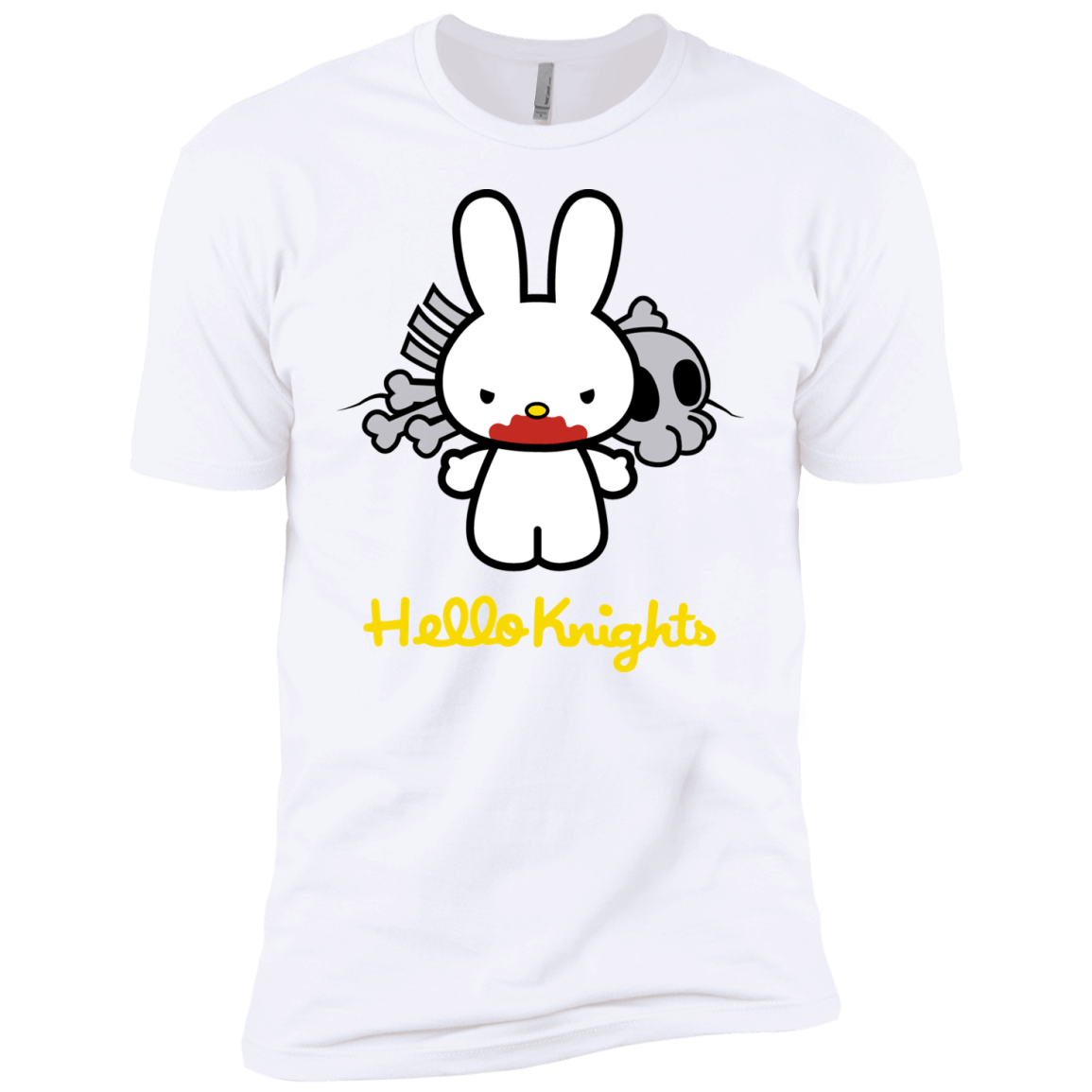 T-Shirts White / YXS Hello Knights Boys Premium T-Shirt