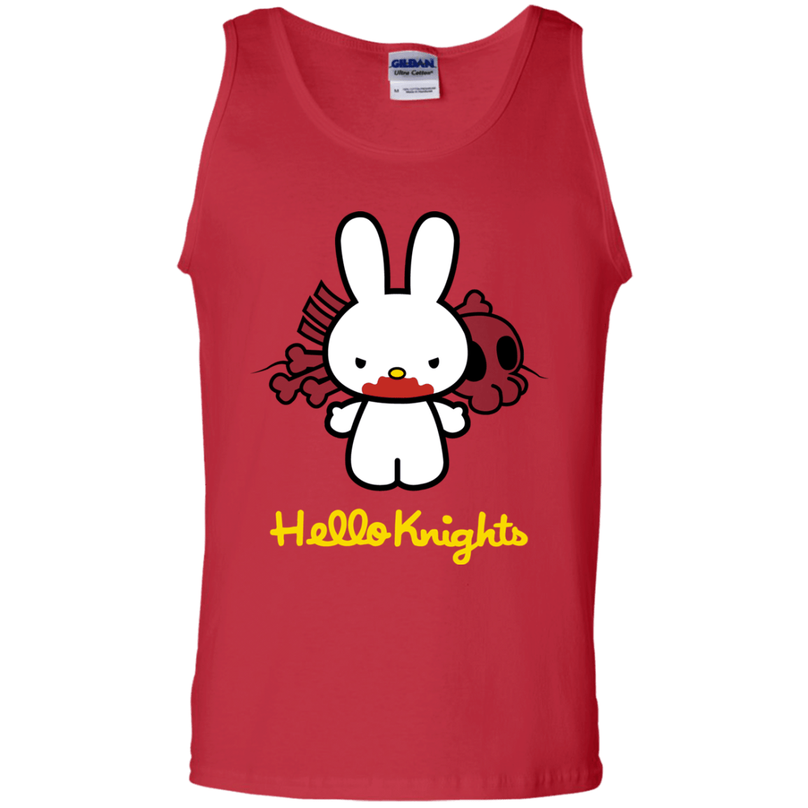 T-Shirts Red / S Hello Knights Men's Tank Top