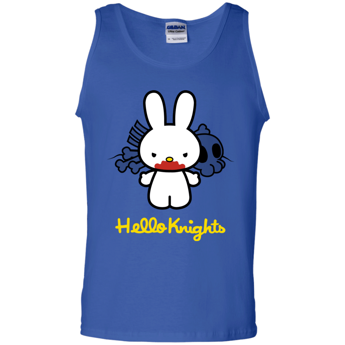 T-Shirts Royal / S Hello Knights Men's Tank Top