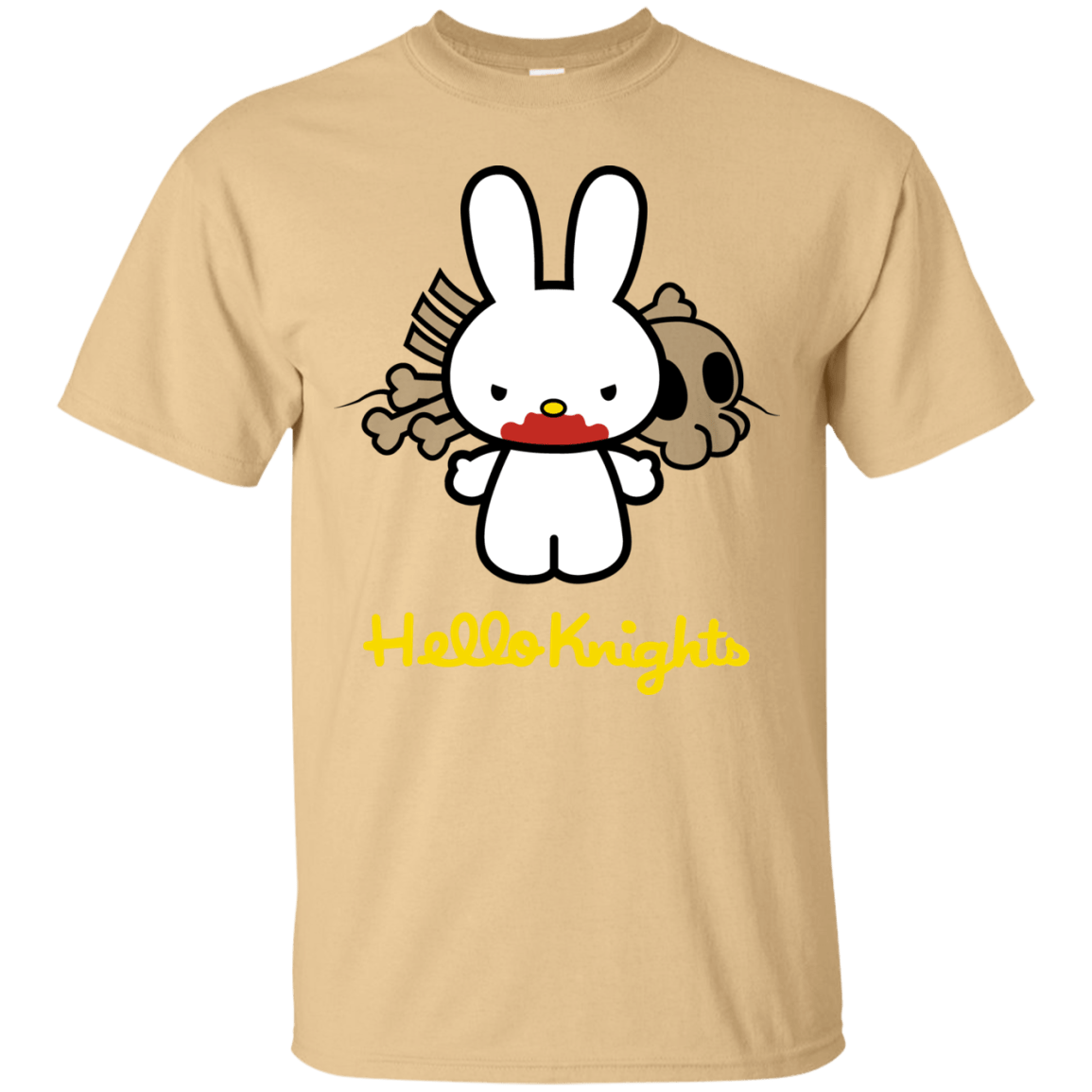 T-Shirts Vegas Gold / S Hello Knights T-Shirt