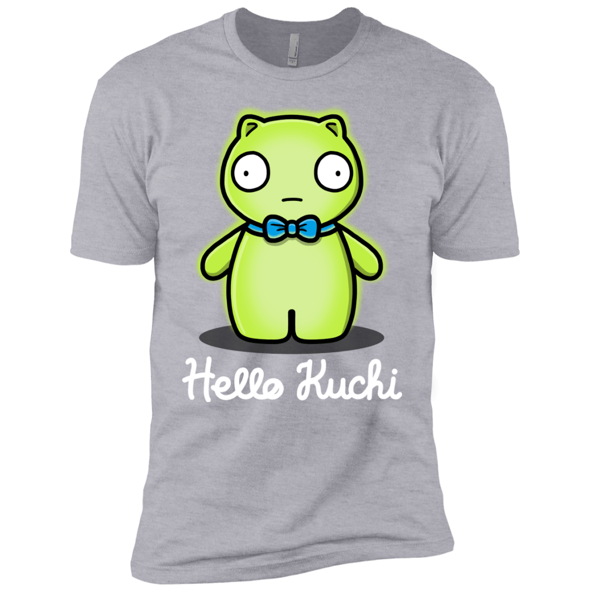 T-Shirts Heather Grey / YXS Hello Kuchi Boys Premium T-Shirt