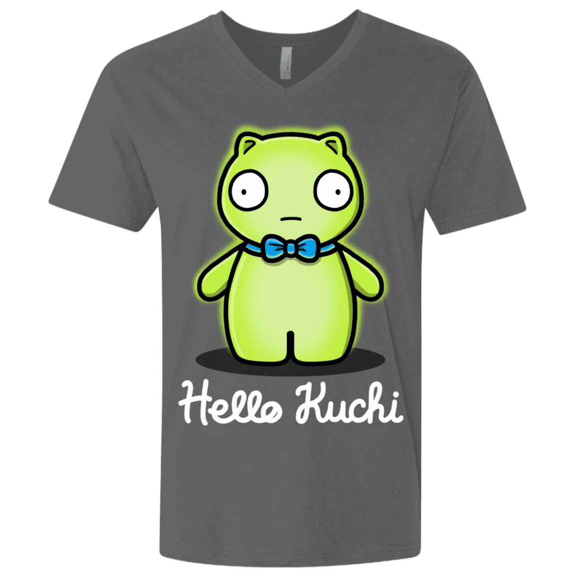 T-Shirts Heavy Metal / X-Small Hello Kuchi Men's Premium V-Neck