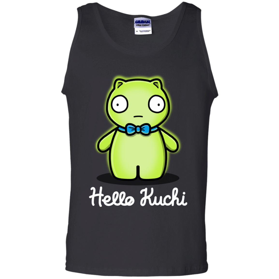 T-Shirts Black / S Hello Kuchi Men's Tank Top