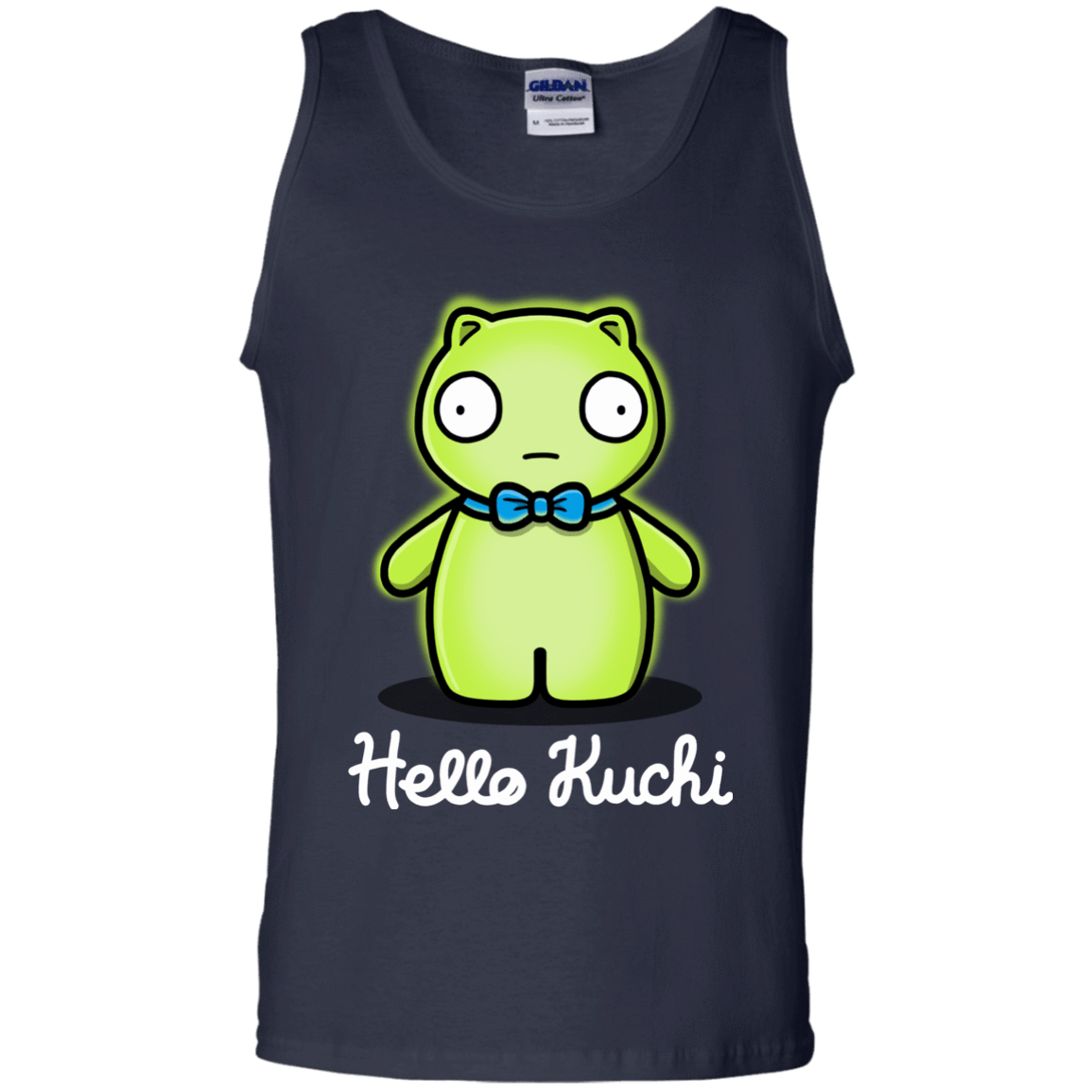 T-Shirts Navy / S Hello Kuchi Men's Tank Top
