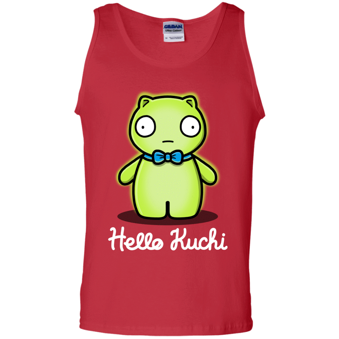 T-Shirts Red / S Hello Kuchi Men's Tank Top