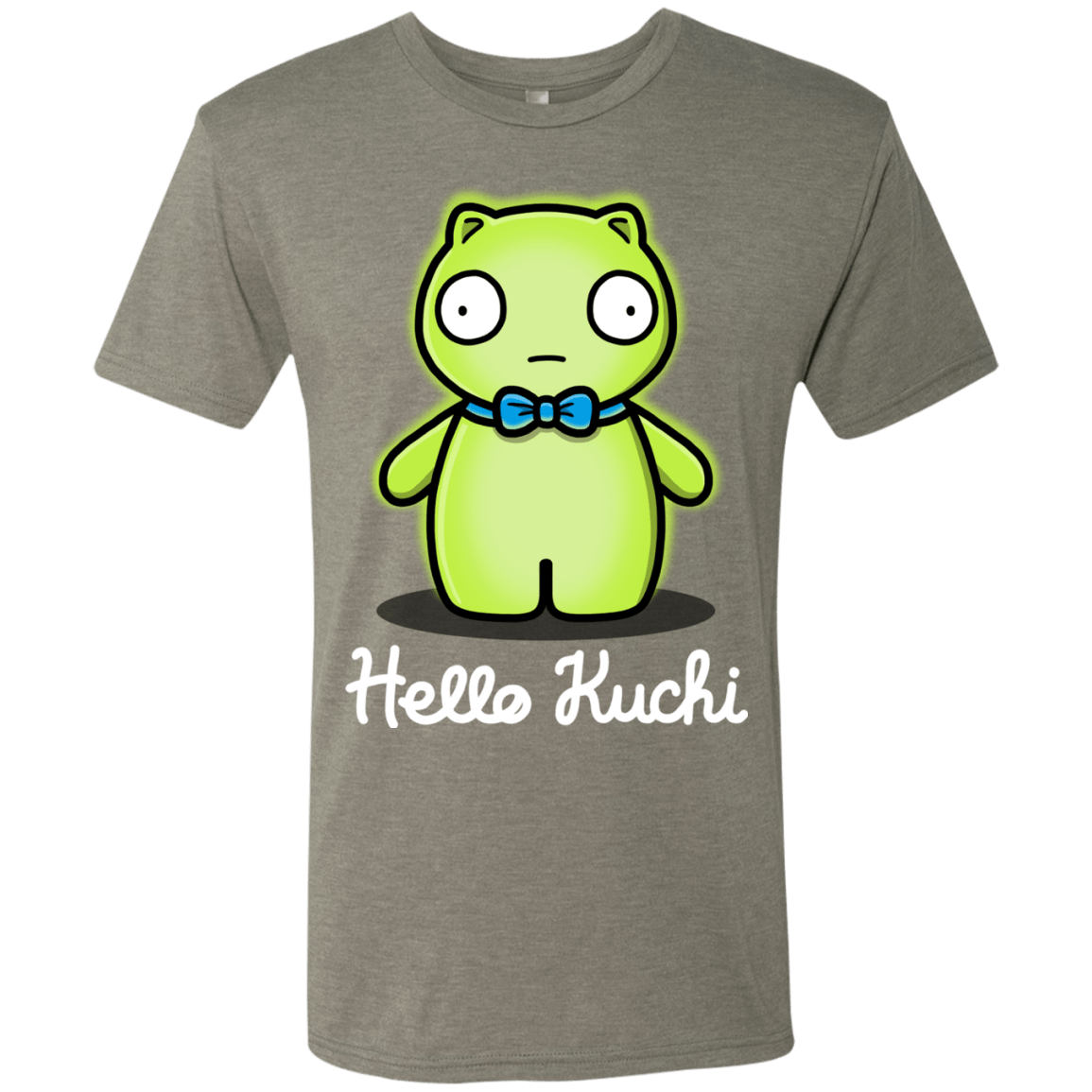 T-Shirts Venetian Grey / S Hello Kuchi Men's Triblend T-Shirt
