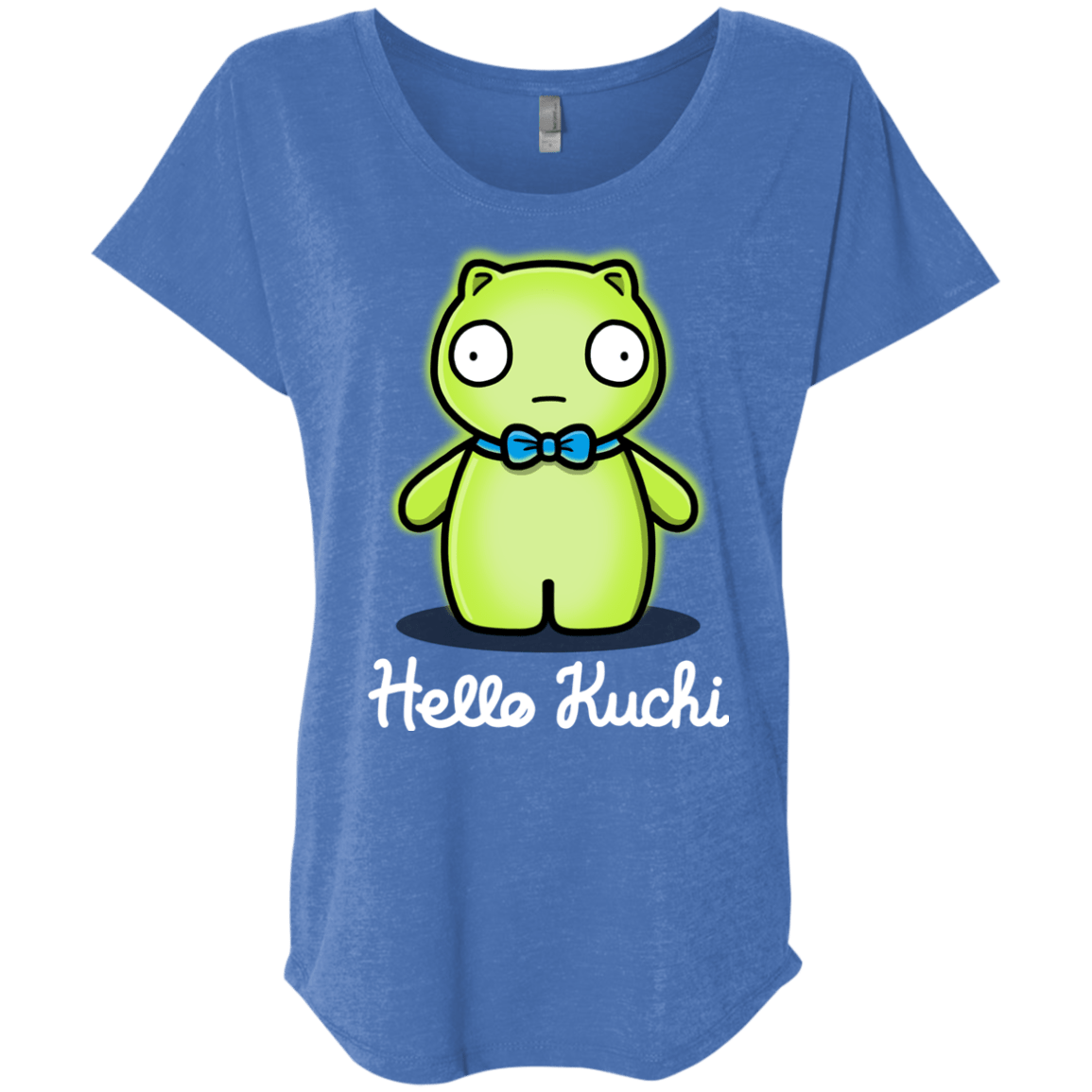 T-Shirts Vintage Royal / X-Small Hello Kuchi Triblend Dolman Sleeve