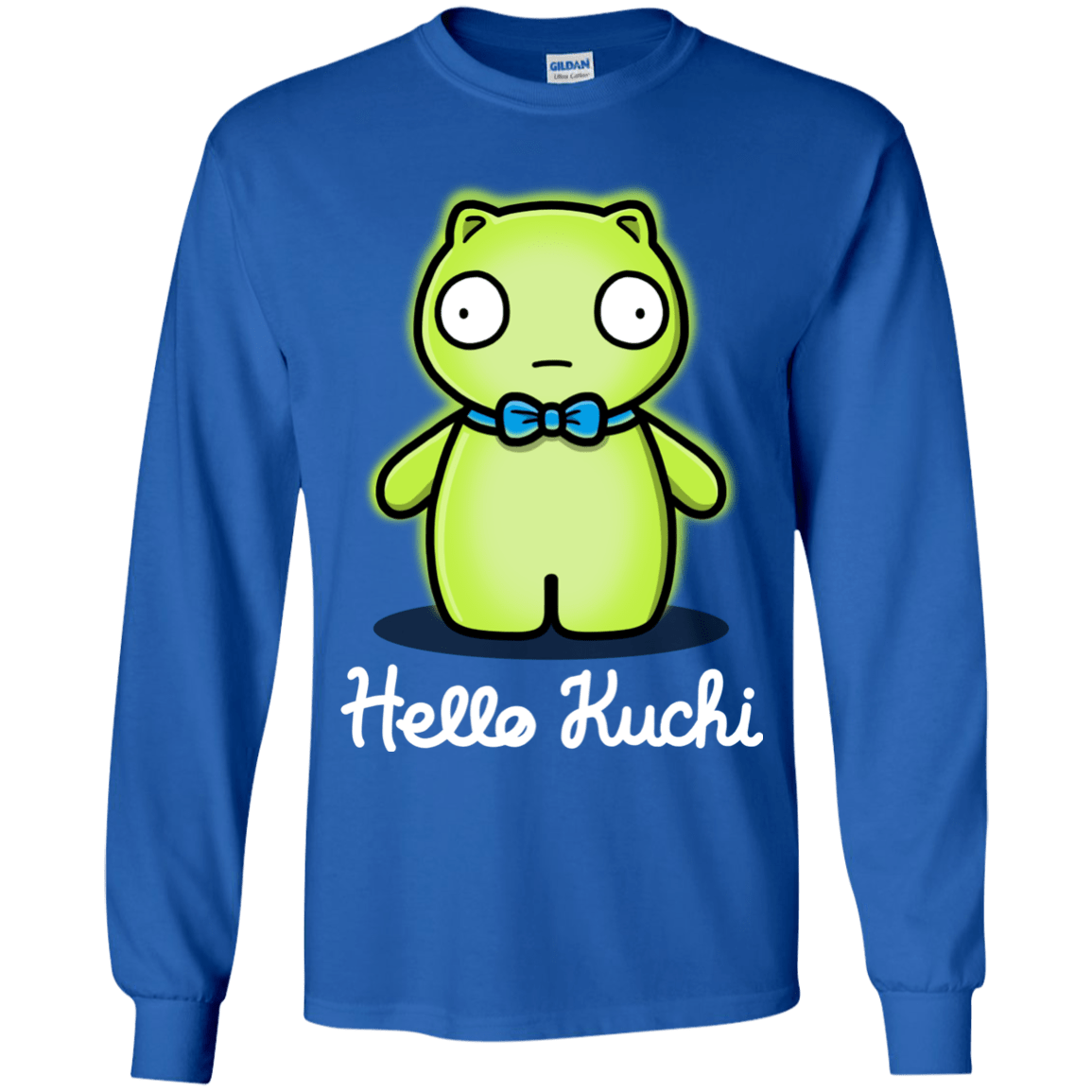 T-Shirts Royal / YS Hello Kuchi Youth Long Sleeve T-Shirt