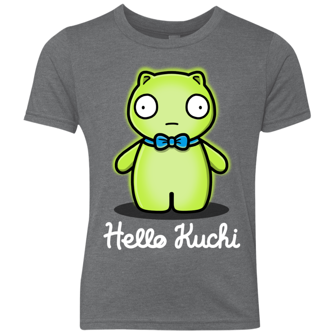 T-Shirts Premium Heather / YXS Hello Kuchi Youth Triblend T-Shirt