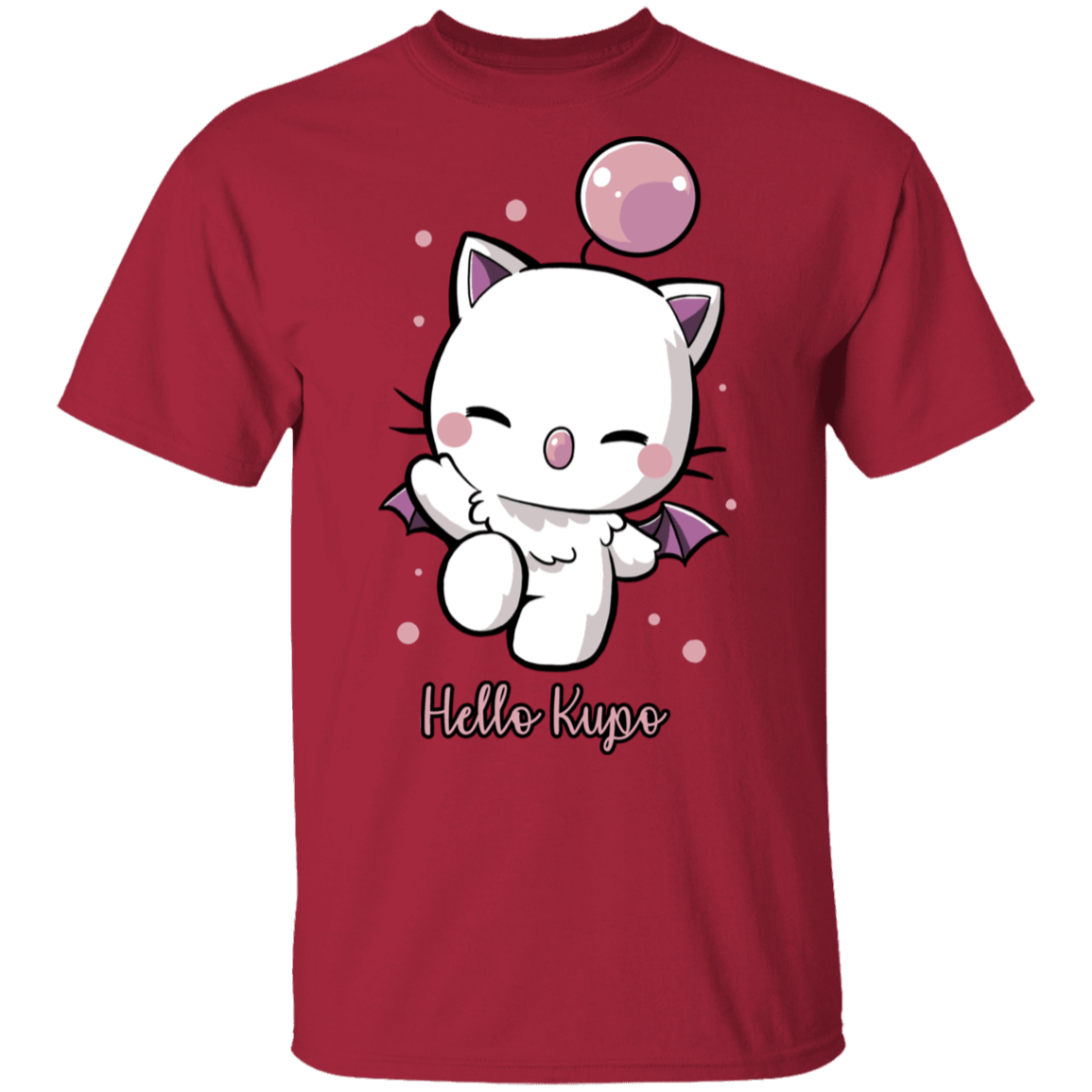 T-Shirts Cardinal / S Hello Kupo T-Shirt
