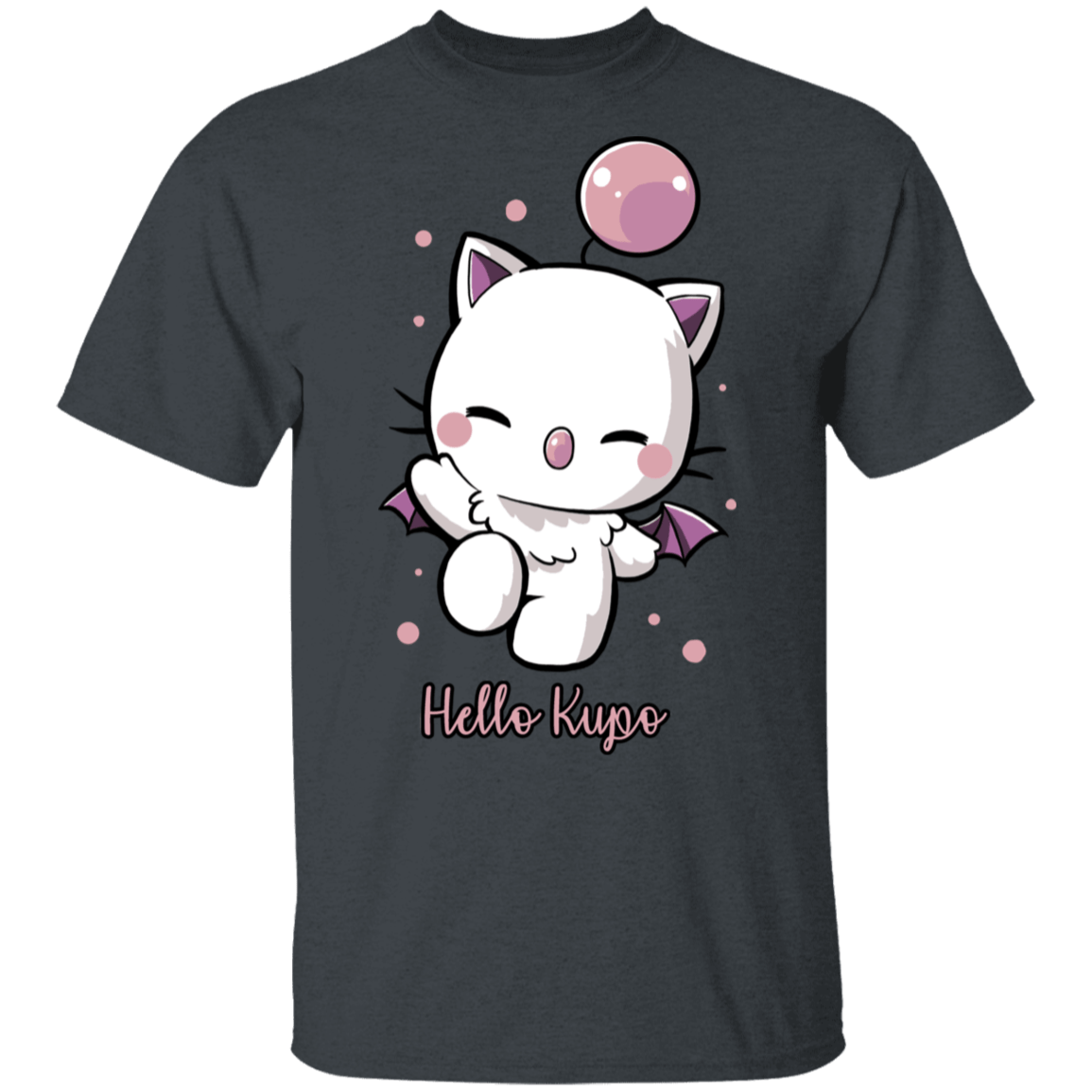 T-Shirts Dark Heather / S Hello Kupo T-Shirt