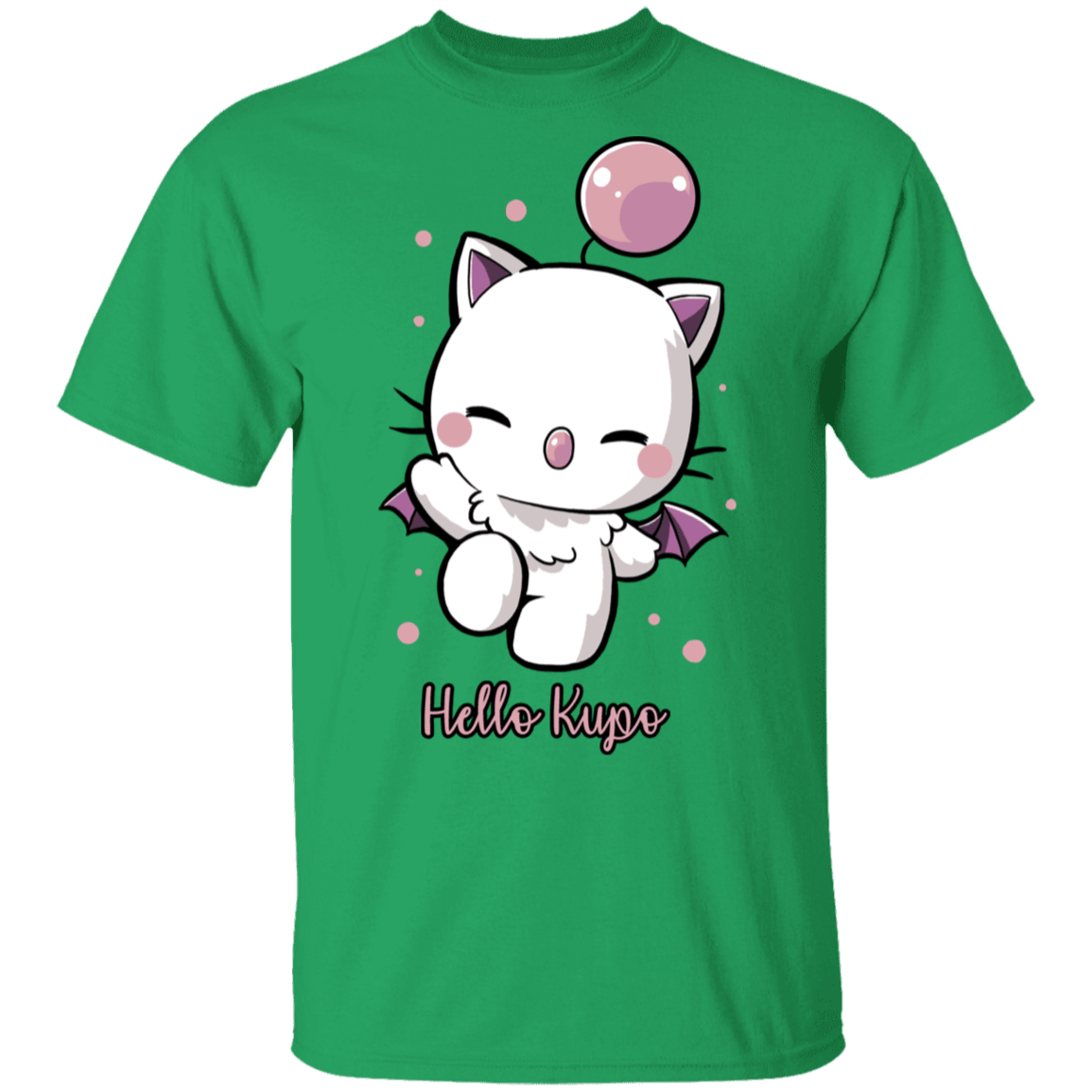 T-Shirts Irish Green / S Hello Kupo T-Shirt