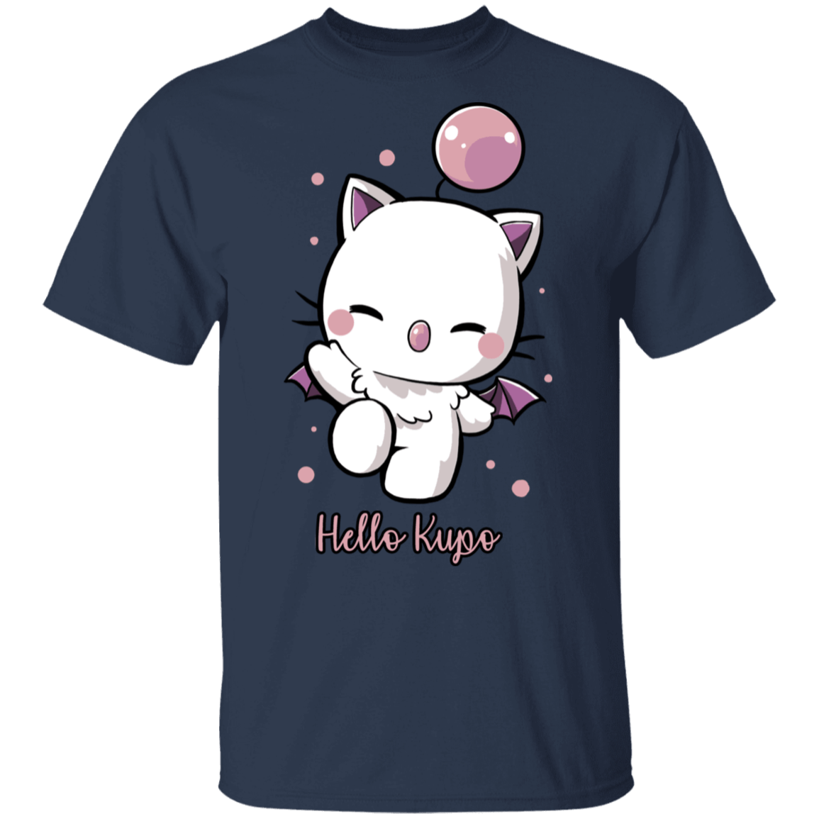 T-Shirts Navy / S Hello Kupo T-Shirt