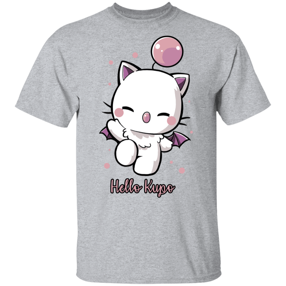 T-Shirts Sport Grey / S Hello Kupo T-Shirt