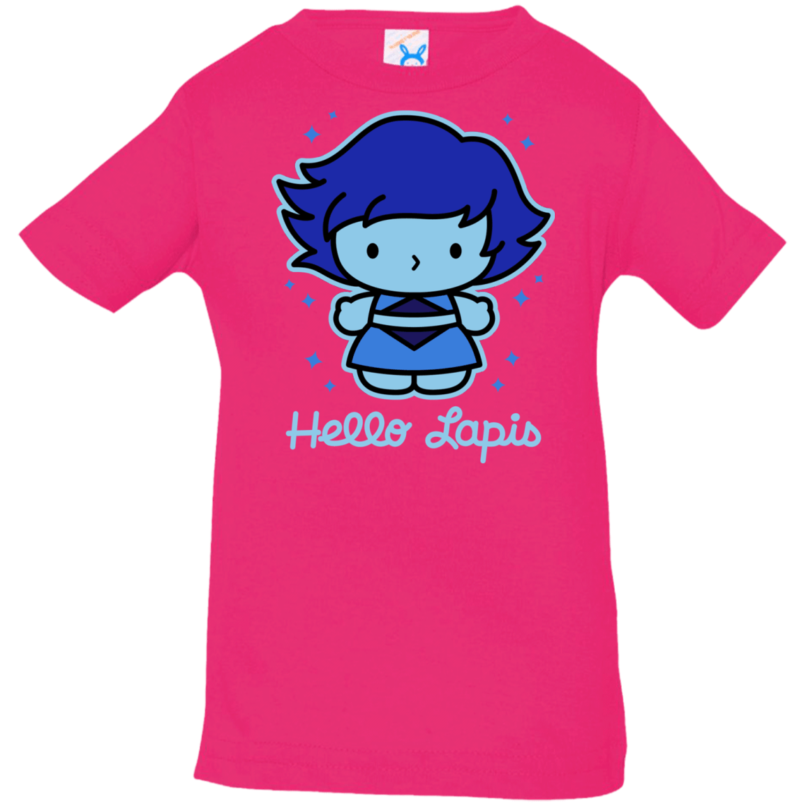 T-Shirts Hot Pink / 6 Months Hello Lapis Infant Premium T-Shirt
