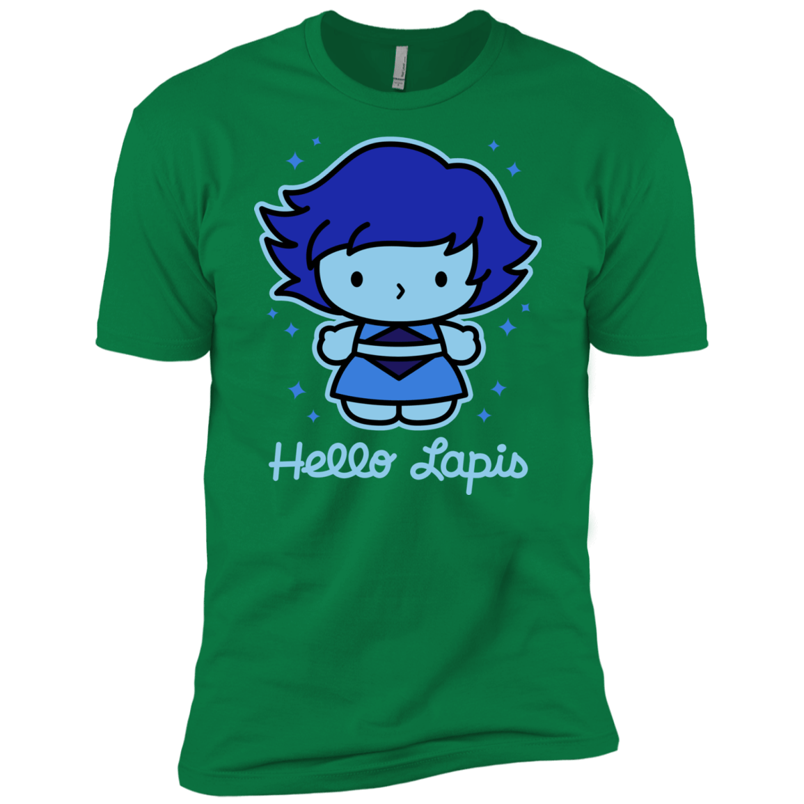T-Shirts Kelly Green / X-Small Hello Lapis Men's Premium T-Shirt