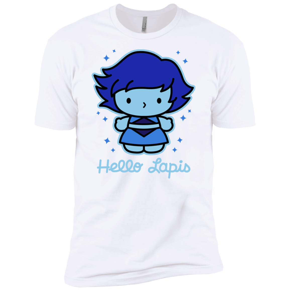 T-Shirts White / X-Small Hello Lapis Men's Premium T-Shirt