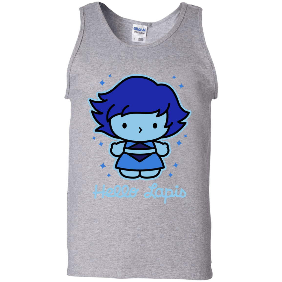 T-Shirts Sport Grey / S Hello Lapis Men's Tank Top