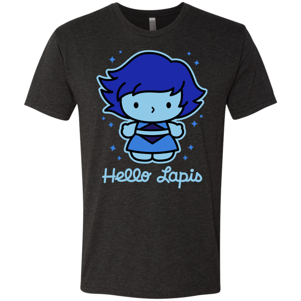 T-Shirts Vintage Black / S Hello Lapis Men's Triblend T-Shirt