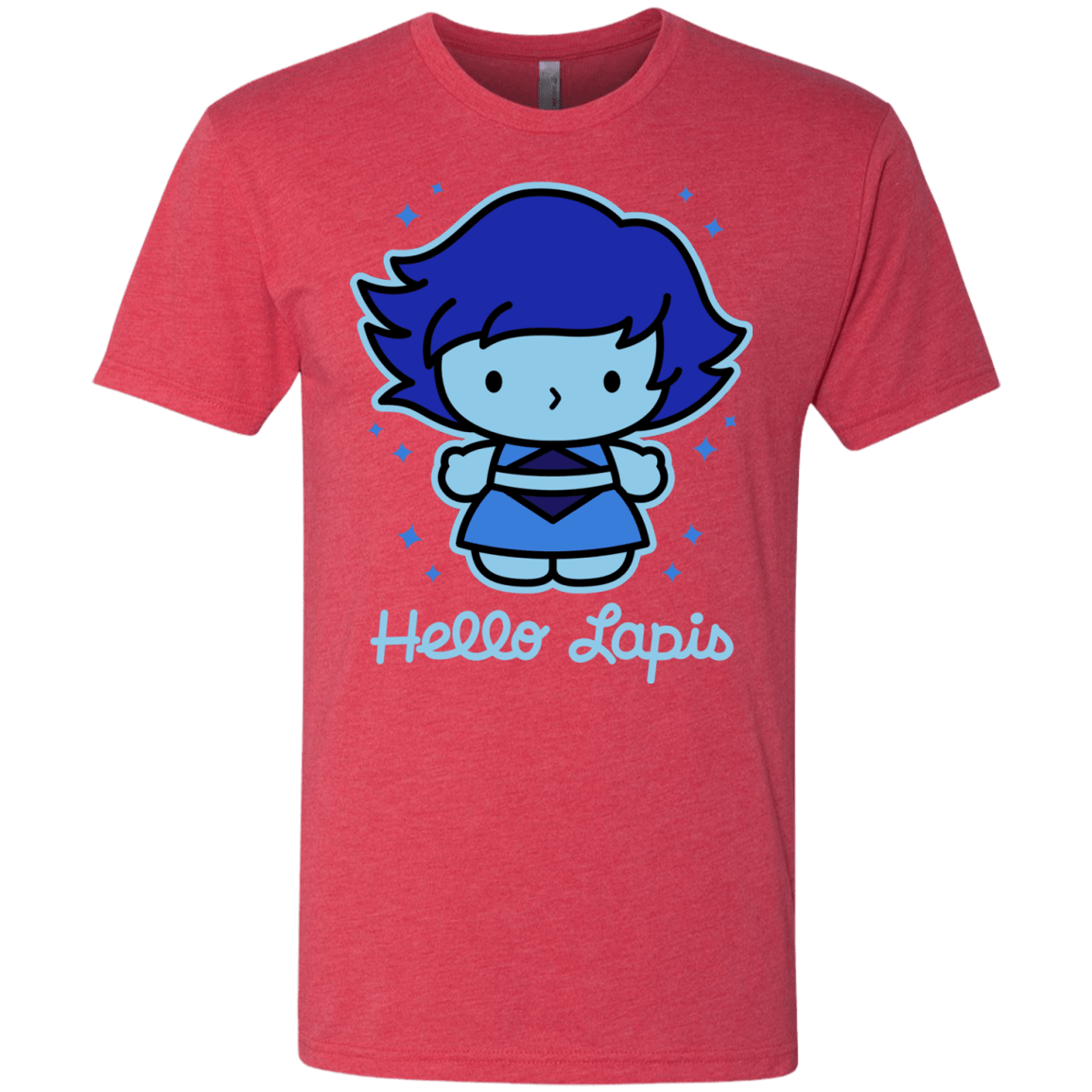 T-Shirts Vintage Red / S Hello Lapis Men's Triblend T-Shirt