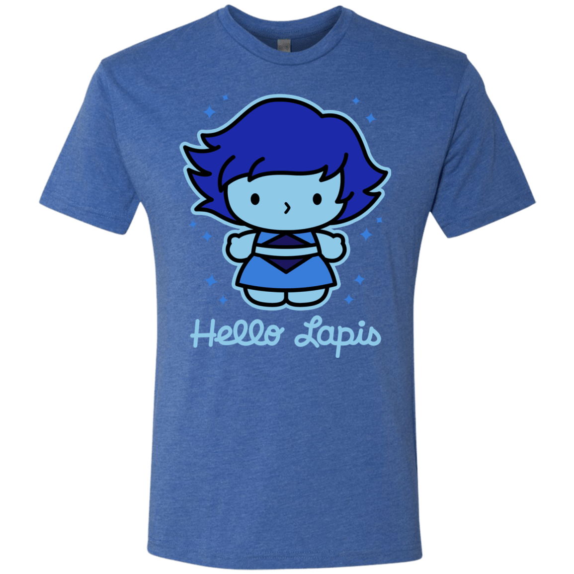 T-Shirts Vintage Royal / S Hello Lapis Men's Triblend T-Shirt
