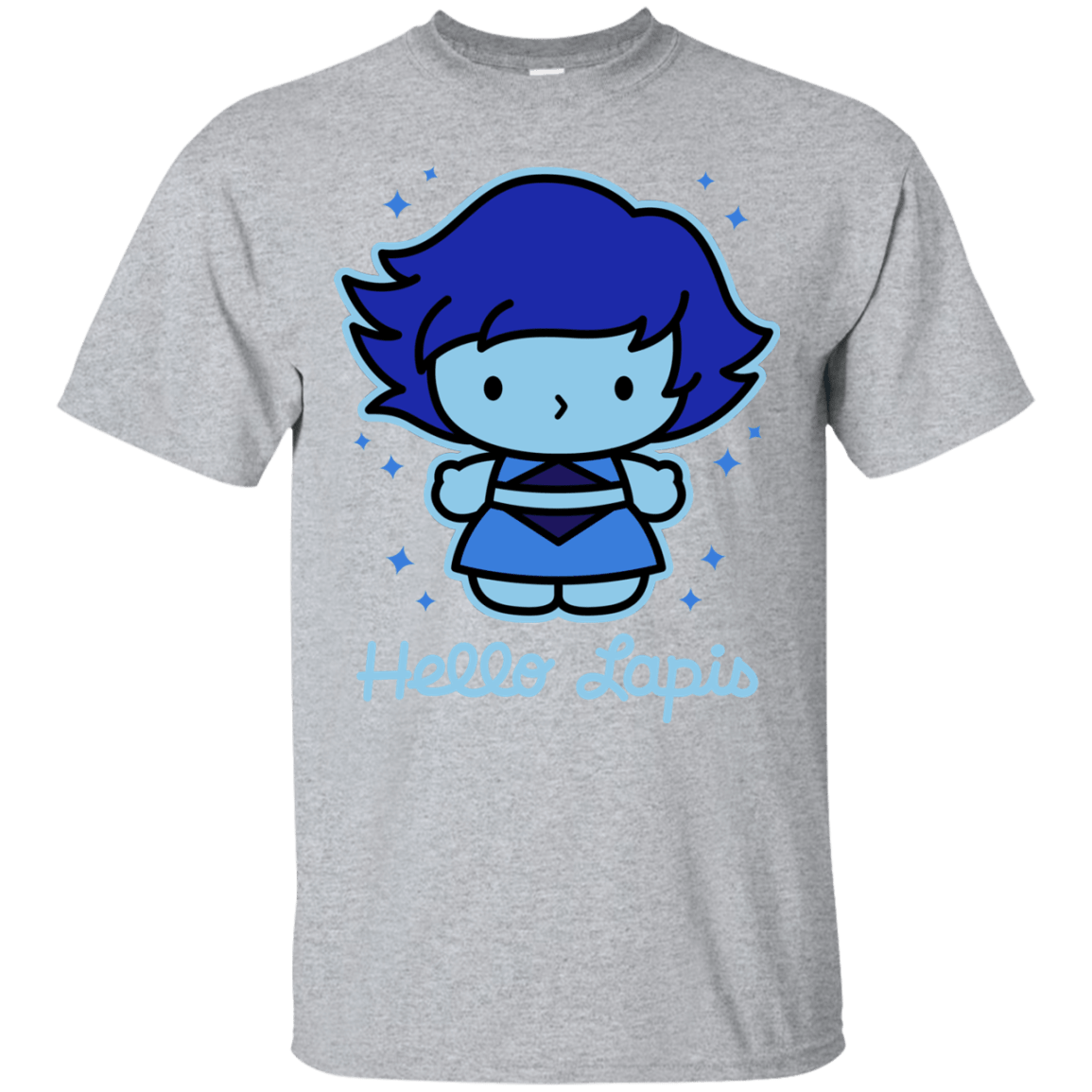 T-Shirts Sport Grey / S Hello Lapis T-Shirt