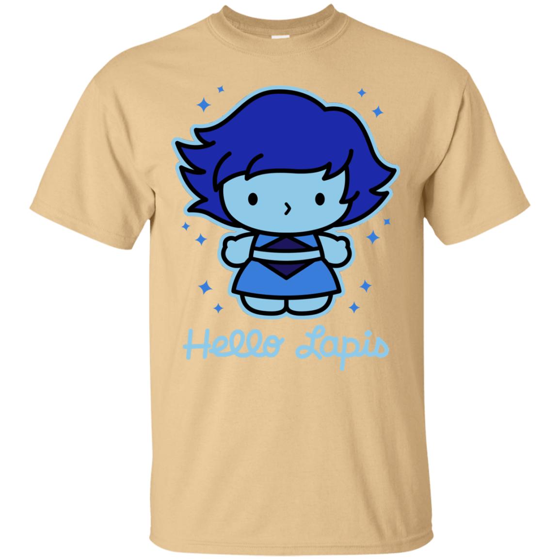 T-Shirts Vegas Gold / S Hello Lapis T-Shirt