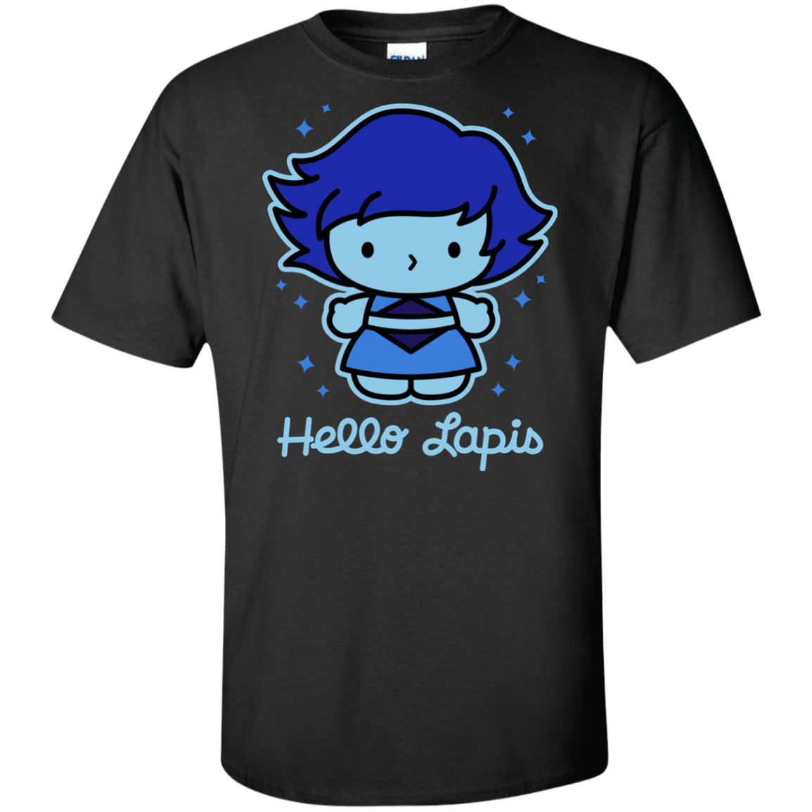 T-Shirts Black / XLT Hello Lapis Tall T-Shirt