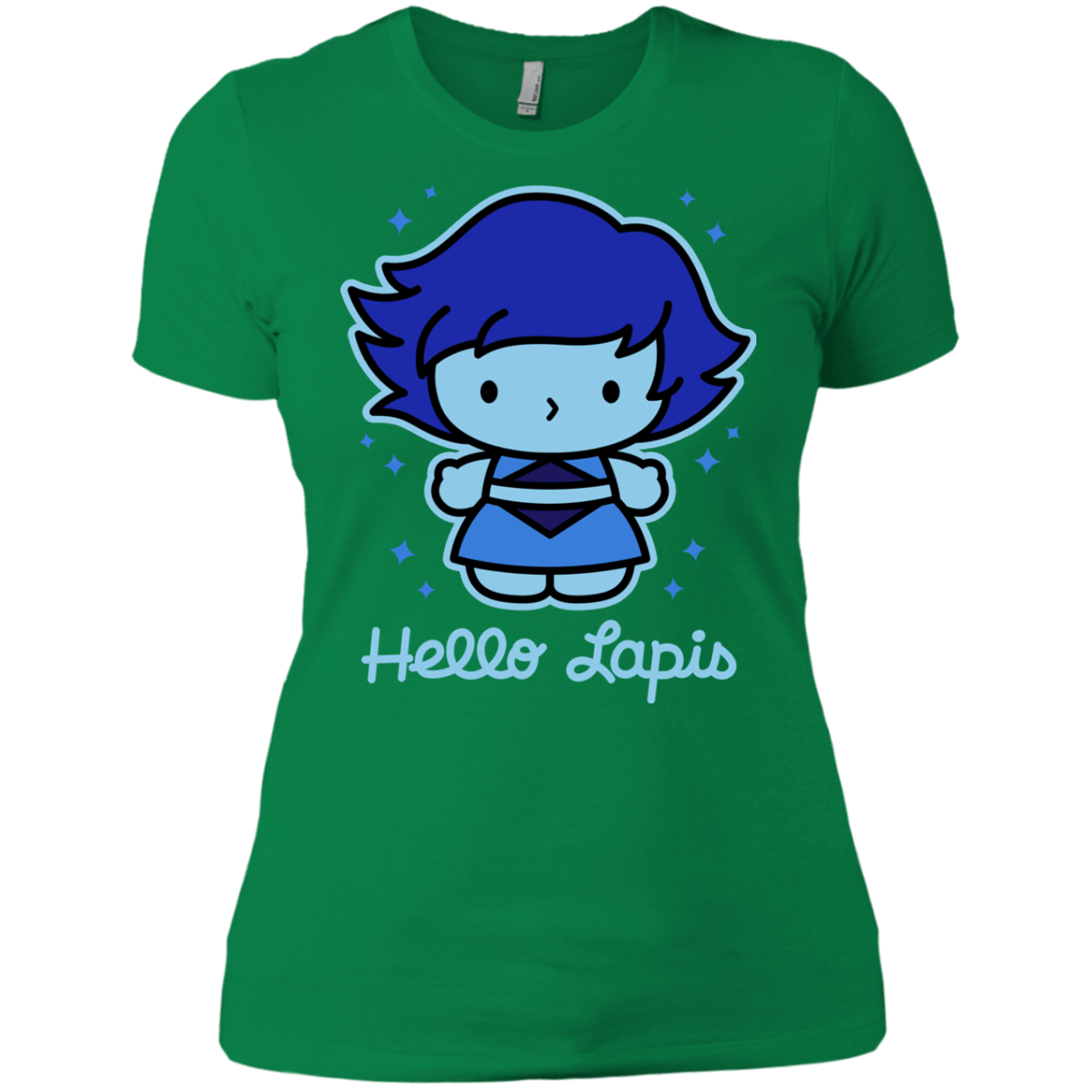 T-Shirts Kelly Green / X-Small Hello Lapis Women's Premium T-Shirt