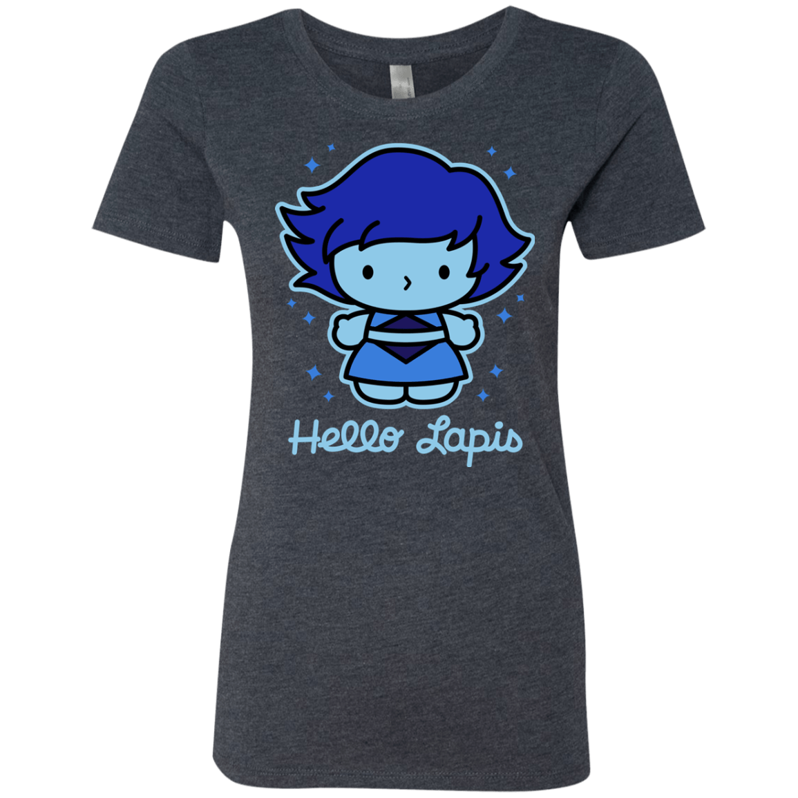 T-Shirts Vintage Navy / S Hello Lapis Women's Triblend T-Shirt