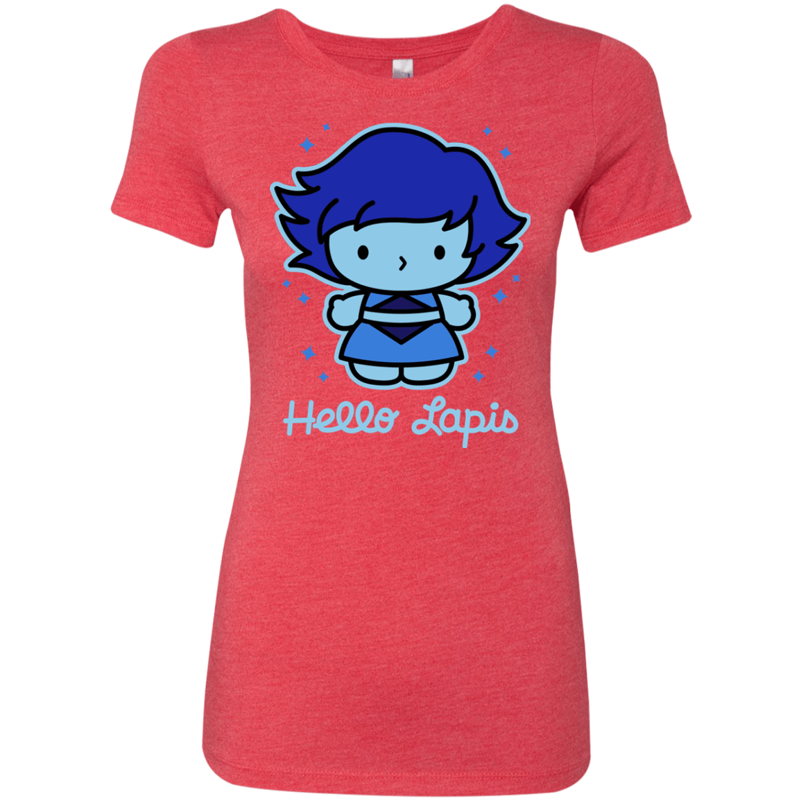 T-Shirts Vintage Red / S Hello Lapis Women's Triblend T-Shirt