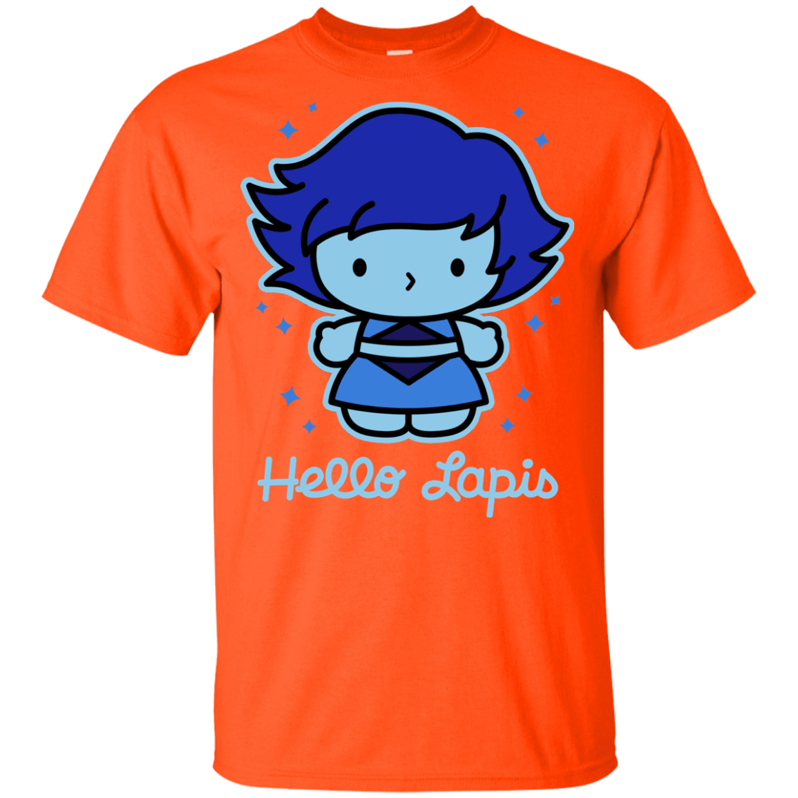 T-Shirts Orange / YXS Hello Lapis Youth T-Shirt