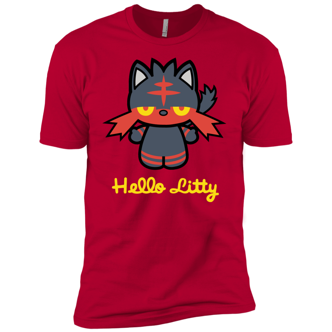 T-Shirts Red / YXS Hello Litty Boys Premium T-Shirt