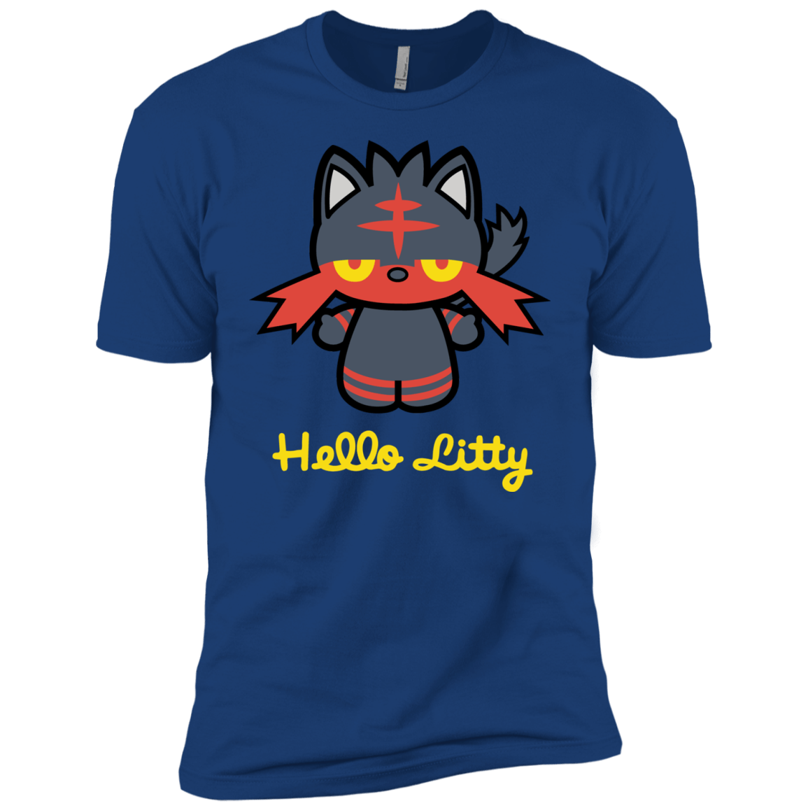 T-Shirts Royal / YXS Hello Litty Boys Premium T-Shirt