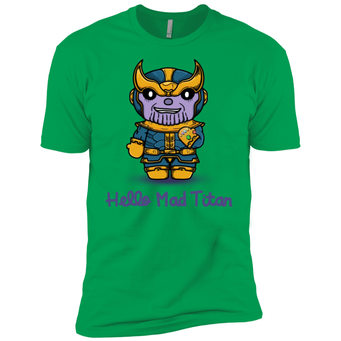T-Shirts Kelly Green / YXS Hello Mad Titan Boys Premium T-Shirt