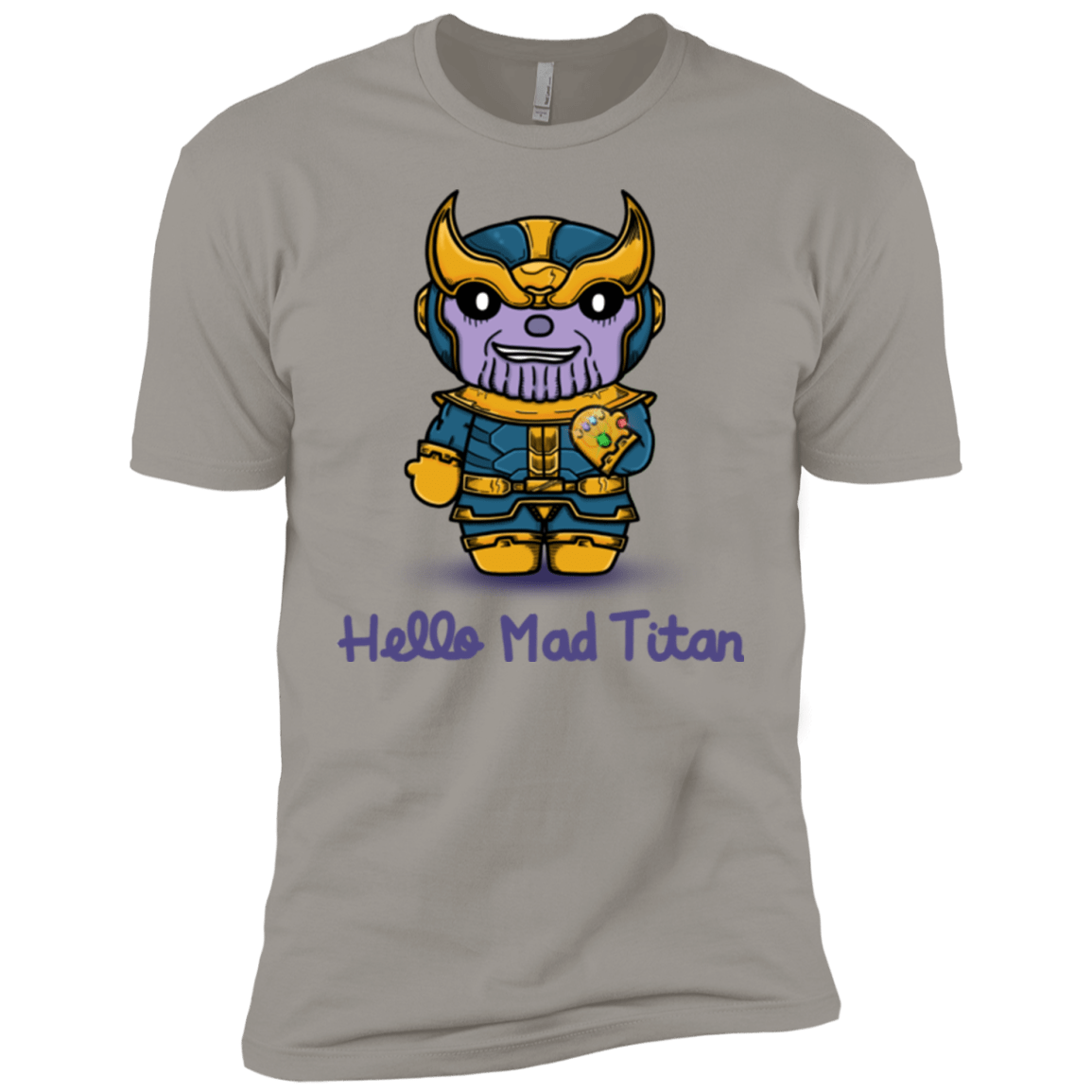 T-Shirts Light Grey / YXS Hello Mad Titan Boys Premium T-Shirt