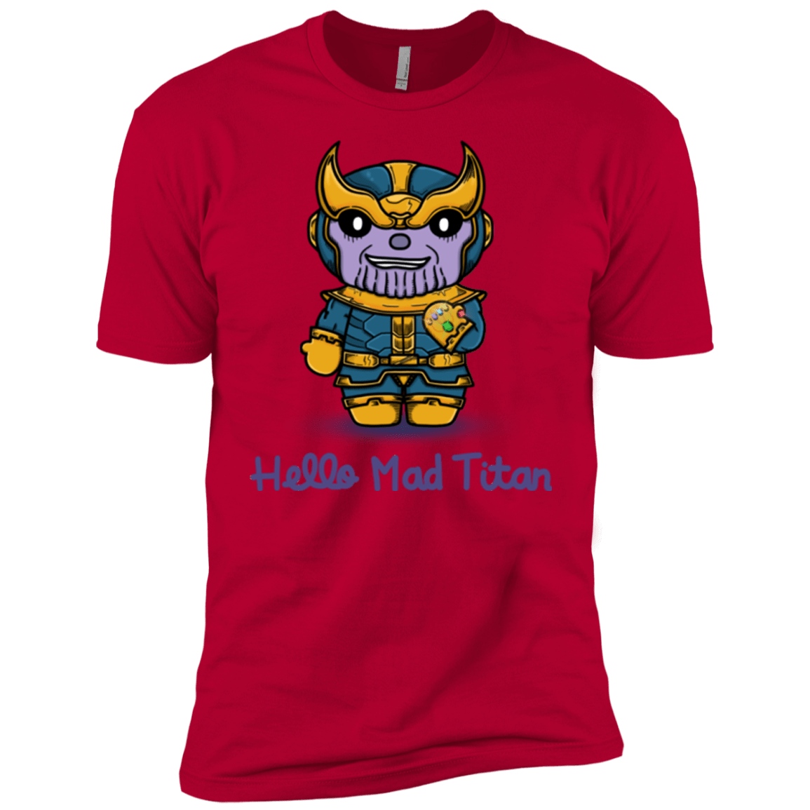 T-Shirts Red / YXS Hello Mad Titan Boys Premium T-Shirt