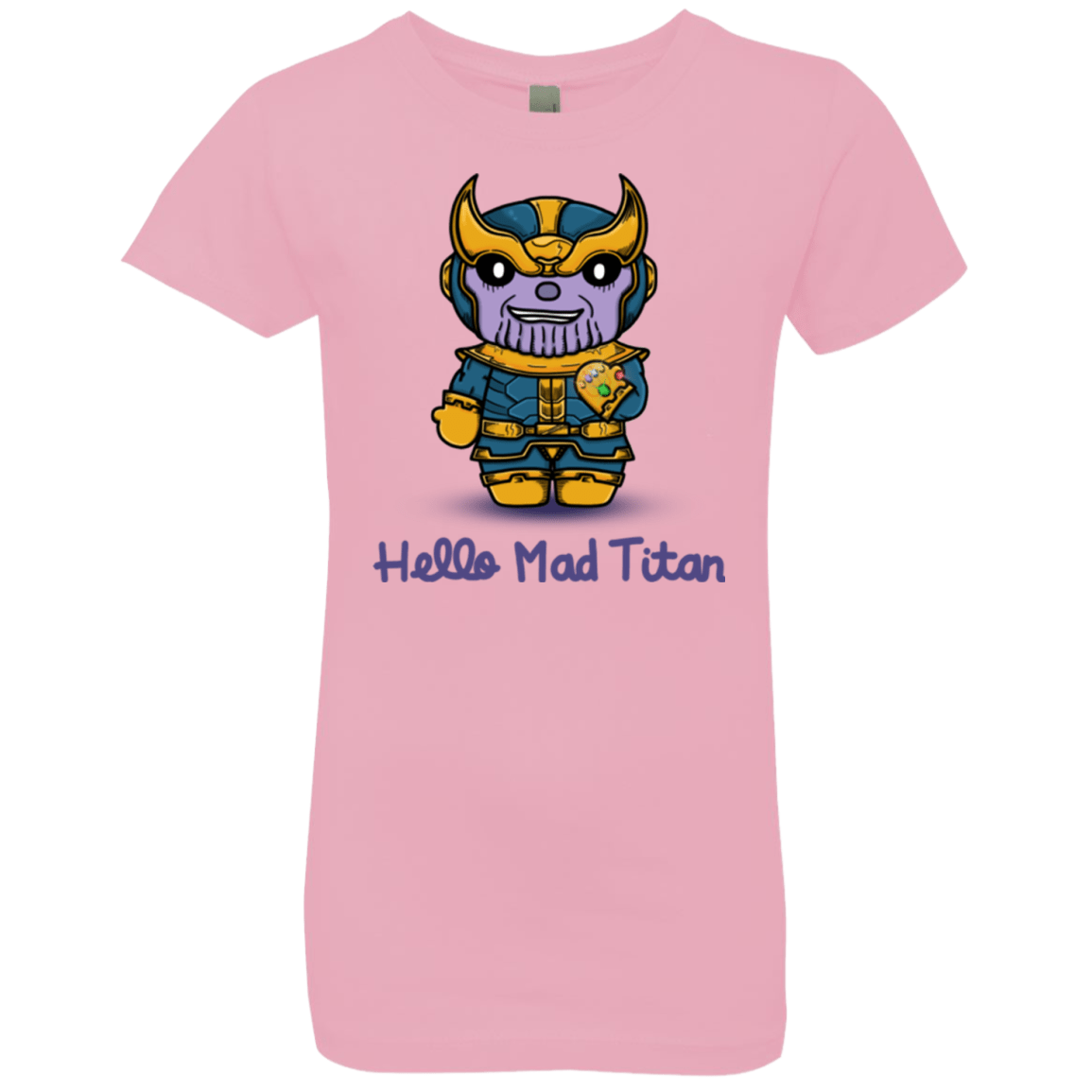 T-Shirts Light Pink / YXS Hello Mad Titan Girls Premium T-Shirt