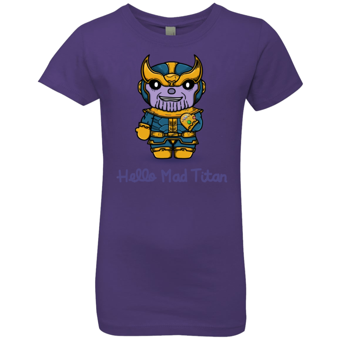 T-Shirts Purple Rush / YXS Hello Mad Titan Girls Premium T-Shirt