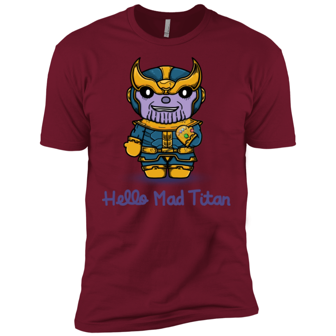 T-Shirts Cardinal / X-Small Hello Mad Titan Men's Premium T-Shirt