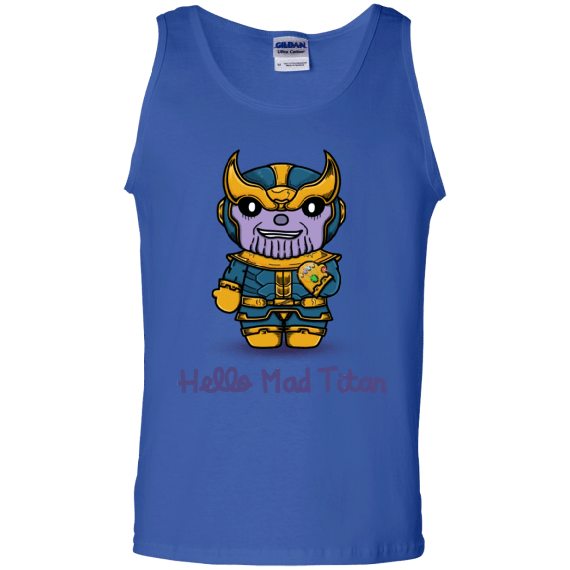 T-Shirts Royal / S Hello Mad Titan Men's Tank Top