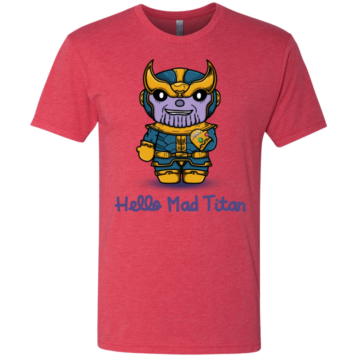 T-Shirts Vintage Red / S Hello Mad Titan Men's Triblend T-Shirt