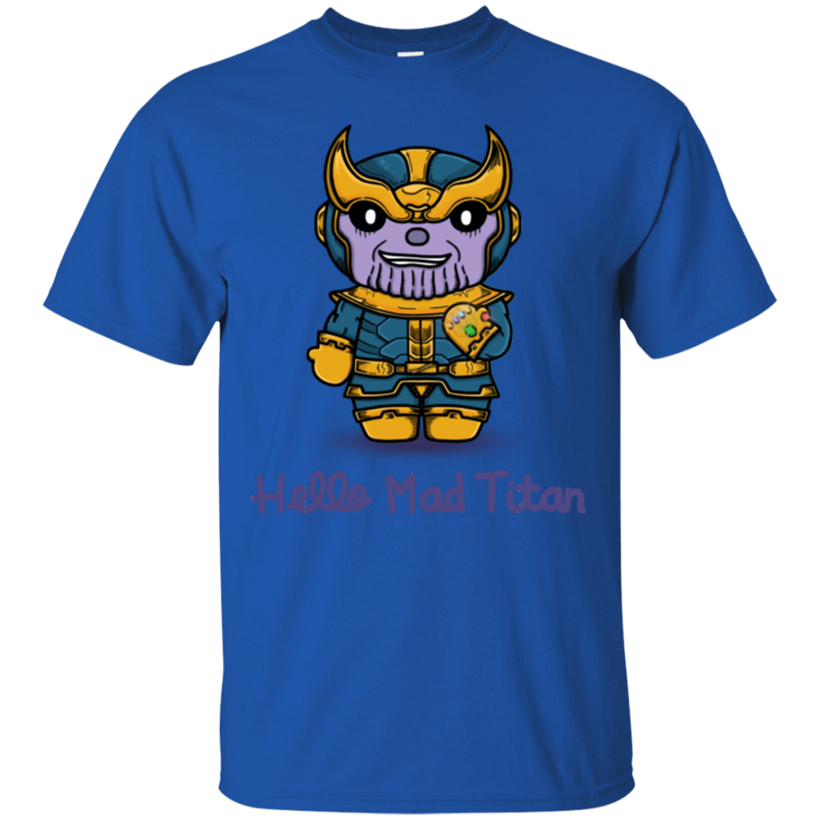 T-Shirts Royal / S Hello Mad Titan T-Shirt
