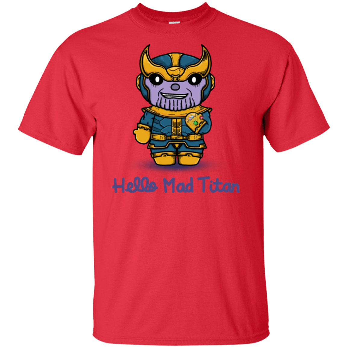 T-Shirts Red / XLT Hello Mad Titan Tall T-Shirt