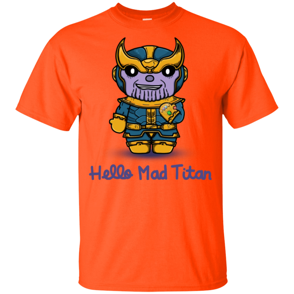 T-Shirts Orange / YXS Hello Mad Titan Youth T-Shirt