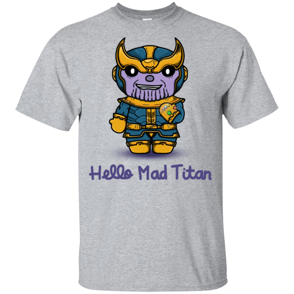 T-Shirts Sport Grey / YXS Hello Mad Titan Youth T-Shirt