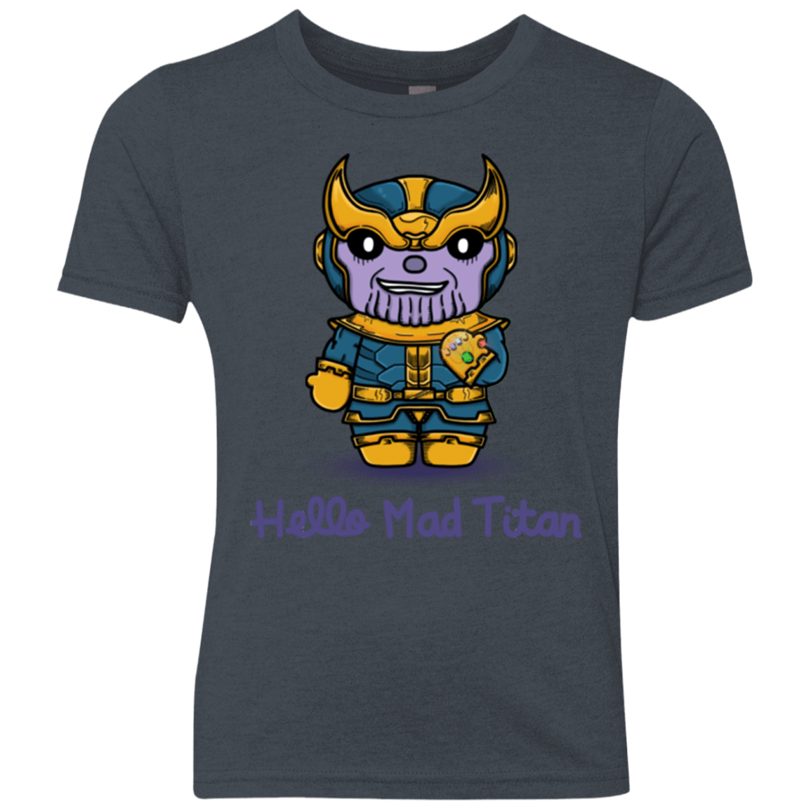 T-Shirts Vintage Navy / YXS Hello Mad Titan Youth Triblend T-Shirt