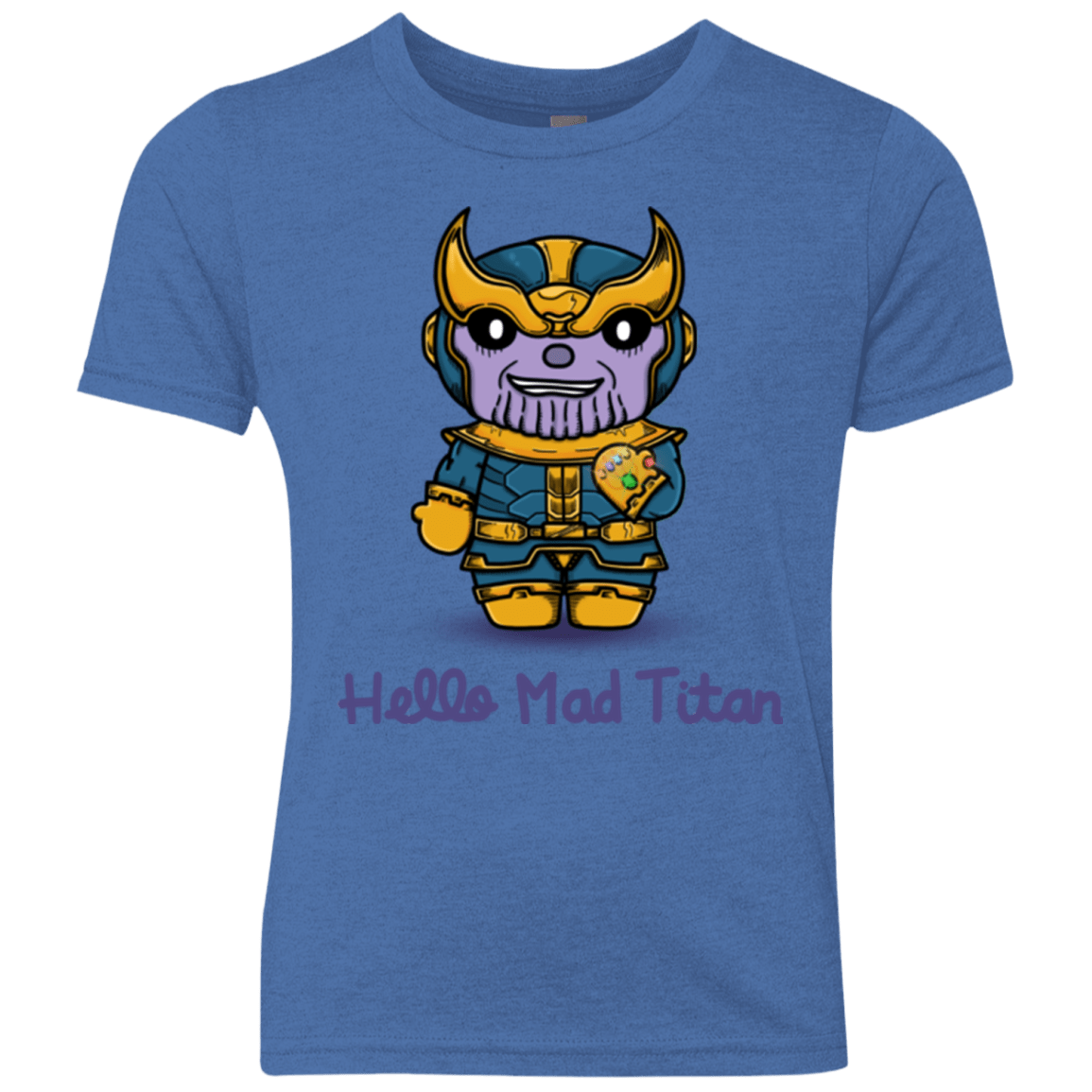 T-Shirts Vintage Royal / YXS Hello Mad Titan Youth Triblend T-Shirt