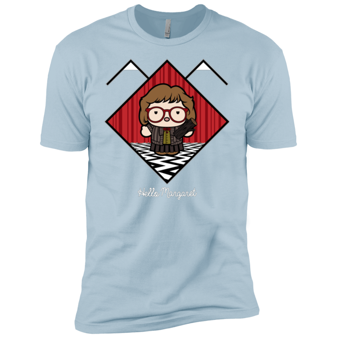 T-Shirts Light Blue / YXS Hello Margaret Boys Premium T-Shirt